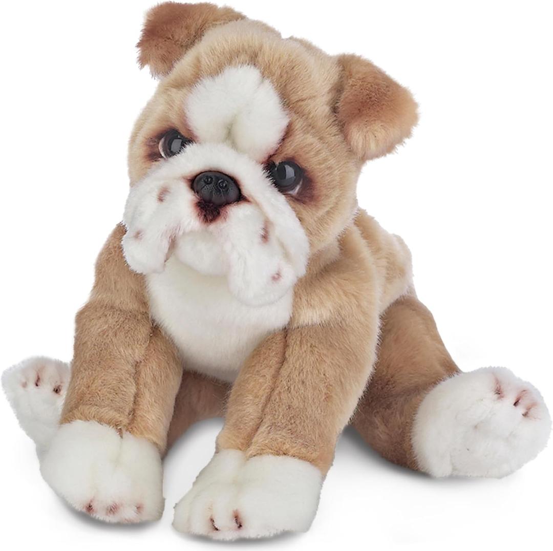 Bearington Tug The English Bulldog Plush, 13 Inch Dog Stuffed Animal - Bulldog Stuffed Animal - Dog Plush Toys for Kids