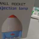 Projector Night Light Rocket, Star Projector for Bedroom 360 Rotating Star & Galaxy Projection Music Sync, Timer & Remote Control, Birthday Christmas Gift for Boys Girls Friends