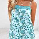 BTFBM Casual Women Summer Maxi Dresses 2026 Loose Sleeveless Sundress Spaghetti Strap Boho Long Dress Vacation (L)