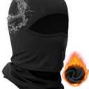 baleaf Balaclava Ski Mask Winter Water Resistant Face Mask for Men Women Cold Weather Gear Skiing Snowboarding Neck Gaiter (Black)