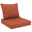 Favoyard Outdoor Seat Cushion Set 24 x 24 Inch Waterproof & Fade Resistant Patio Furniture Cushions with Removable Cover Deep Seat & Back Cushion with Tie Straps for Chair Sofa Couch