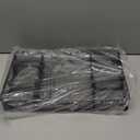 Desk Drawer Organizer, Metal Mesh Drawer Organizer Tray with 6 Adjustable Compartment, Tray Organizer for Desktop, Kitchen, Bathroom, Makeup, Vanity - 14.5x8.8x1.96 inch, Black, 1PC Large