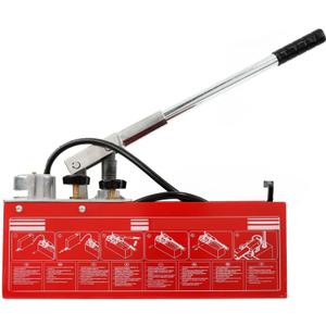 IRONWALLS Hydraulic Manual Water Pressure Compression Test Pump Water Pipe Leakage Pressure Tester 3 Gallon Tank