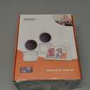 ARENTI Baby Monitor with 2 Cameras, 2K/3MP WiFi 6 Camera and Audio, 5-inch Wireless Screen, Smartphone App, Super Night Vision, Crying Detection, Auto Tracking, Temp&Humidity Sensor (D3 Set)