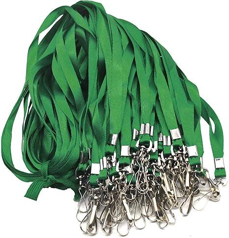 Lanyard Bulk Lanyards for Id Badges Flat Lanyard with Badge Clip Swivel Hook