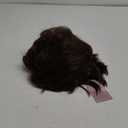 Men 80s Wig Short Brown Mullet Wigs,Disco Rocker Punk Synthetic Hair for Daily Cosplay Halloween Wigs
