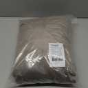 StangH 63 inches Taupe Velvet Curtains- Room Darkening Solid Drapes Thermal Insulating for Kitchen, Privacy Protect Bedroom Curtains Elegant Home Decor for Study/Laundry, W52 x L63, 2 Panels (Beige Series - Taupe)