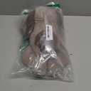 BEVERLYSHARK Beverly Shark Puppy Heartbeat Toy Dog Anxiety Relief Calming Aid Puppy Heartbeat Stuffed Animal Behavioral Training Sleep Aid Comfort Soother Plush Toy for Puppies Cats (Brown)