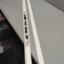 ZSTARR PVC Light Gap Blockers for Window Shades White 58" 4pcs