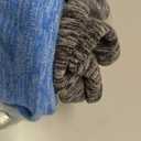 Suhine 3 Packs Winter Fleece Neck Warmer Adjustable Gaiter Windproof Balaclava Scarf Wrap Winter Face Covering for Men Women Gray and Blue