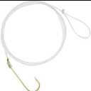 South Bend Snelled Aberdeen Gold Hooks 6 Pcs 2 Pack