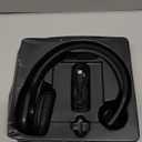 TECKNET Trucker Bluetooth Headset, Trucker Bluetooth Headphones with Microphone AI Noise Canceling Wireless On Ear Headset, Hands Free Wireless Headset for Cell Phone Computer Office Home (Black)