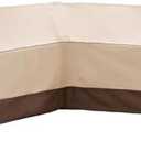 Loriano V-Shaped Patio Furniture Covers, 600D Heavy Duty Waterproof, Fits 5-Seater Outdoor Sectional Sofa 85"W*32"D*30"H, All-Weather UV Wind Rain Protection