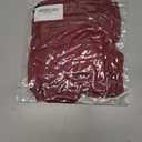 Avidlove Women Ruffle Skirt Ruched Waist Short Skirts Sexy Glitter Skirt Mini Lingerie Skirts (Red)