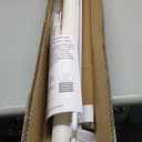 Reinforced 60" Wide Retractable Baby Gate with Reinforced Rods, 5 ft Retractable Dog Gate Indoor/Outdoor Baby Gate Retractable Gate - Bottom Anti-Escape, White