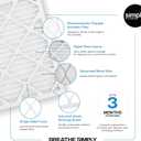 Simply 14x20x1 Air Filter, MERV 8, 6 Pack, For Home AC Furnace & HVAC (Actual Size: 13.75"x19.75"x0.75") DUST, Pet, & Allergy Control