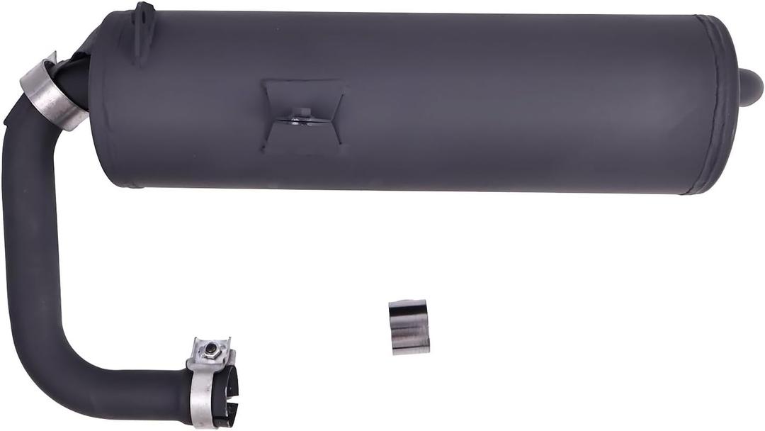 AIVWUMOT Muffler 5UG-E4710-01-00 Compatible with Yamaha Rhino 660 YXR660FA 2004-2007 5UG-E4710-00-00