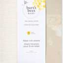 Burt's Bees Baby Essential Organic Cotton Fitted Crib Sheet, Breathable for Boy Girl Standard Crib & Toddler Mattresses