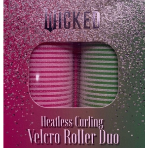 3x Wicked Heatless Curling Velcro Roller Duo