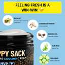 Derm Dude Happy Sack Ball Deodorant for Men – Anti-Chafing Groin Cream for Sweat, Odor & Chafing – Aluminum-Free Men’s Body Deodorant with Cooling, Non-Greasy Formula – MVP Scent, 2oz