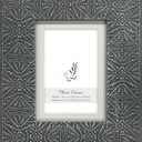 HD Designs Gray Geo Pattern Photo Frame