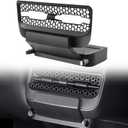 Zekrom Retractable Cord Car Phone Charger for Tesla Model 3 2021-2023 for Tesla Model Y 2021-2024, Interior Accessories Rear Air Outlet Expansion Dock with Fast Charging Cables