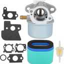 790120 Carburetor for John Deere JS63 JS63C JS40 JS45 JS60 JA62 JS61 JA65 JA60 JS63E Scotts SP6211 SP6213 AM134697 21-inch Walk Behind Mower with Air Fuel Filter Kit