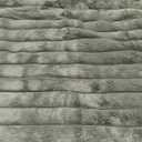 MIULEE Faux Fur Decorative Throw Pillow Covers 18x18 Inch Set of 2, Modern Spring Home Decor Soft Plush Couch Pillows Cozy Fluffy Cushion Covers for Sofa Bed Sage Green