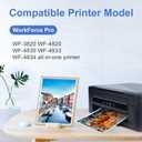 Remanufactured Ink Cartridge Replacement for Epson 822XL Ink Cartridges Combo Pack 822 XL Latest Chip, Compatible with Workforce Pro WF-3820 WF-4820 WF-4830 WF-4833 WF-3823 Printer High Yield 5 Pack