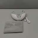 Eye Massager, Valentines Day Gifts for Women Eye Massager with Heat & Bluetooth Music Birthday Gifts Headache Dry Eye Relief and Improve Sleep Gift for Women/Men/Graduation,White