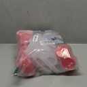 Geiserailie 100 Pcs Disposable Specimen Cup Urine Pee Cups for Testing 4oz Specimen Container with Leak Proof Screw on Lids for Safe Urinalysis Pee Stool Sample Collection Analysis (Red)