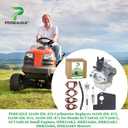 16100-Z0L-876 Carburetor Replaces 16100-Z0L-872, 16100-Z0L-874, 16100-Z0L-875 for Honda GCV160A0, GCV160LA, GCV160LA0 Small Engines, HRR216K5, HRR216K6, HRR216K7, HRR216K8, HRR216K9 Mowers