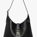 CLUCI Womens Purses and Handbags, Soft Vegan Leather Hobo Bags with Adjustable Strap, Lightweight Slouchy Shoulder Bag (Black)