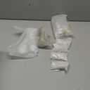 Mimorou 25 Pcs Mini Crystal Flower Figurines Set Include Handcraft Blown Glass Flowers Bouquet Ceramic Pots White Pebbles Glass Flower Figurines for Home Office Tabletop Simulation Plants Decor