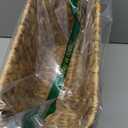 Efluky Toilet Paper Storage Basket, Water Hyacinth Slim Toilet Paper Holder with Lid- Holds Up to 9 Mega Rolls, Home Bathroom Decor Organizer