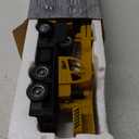 Remote Control Crane Truck Toy for Boys - 2.4G Large RC Crane Truck with Light & Sound, 6 Channel Construction Toy with 2 Batteries, Tractor Toy Birthday for Kids 3-8 Years Old