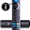 Replacement Remote Control for Amazoon Alexa Voice Remote Pro, Includes Remote Finder, TV Controls, Requires Compatible Fireer TV Device