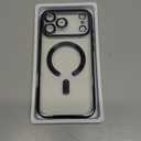 CHICLADY for iPhone 17 Pro Max Case with 1x Screen Protector, [Compatible with MagSafe] [Integrated Camera Protection], Non Yellowing Slim Cute Women Girly Magnetic Cover for iPhone 17 Pro Max, Blue