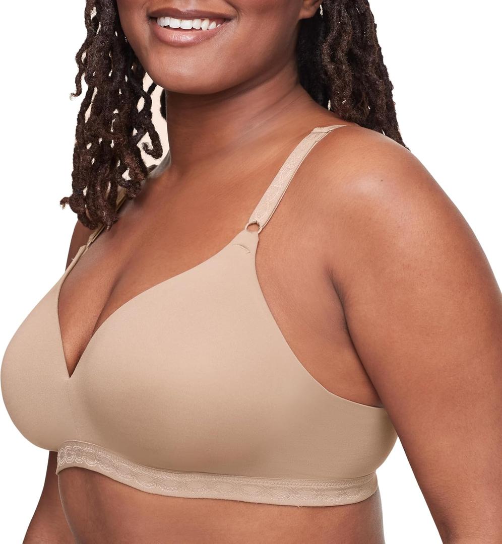 Warner's Women's Cloud 9 Super Soft Wireless Lightly Lined Comfort Bra 1269 (34C)