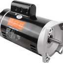 RAMATA B2854 Pool Pump Motor 1.5 HP, Compatible with Century B2854/B854 & Pentair WhisperFlo/Challenger/Pinnacle, 3450 RPM, 115/230V, 56Y Frame, Square Flange Replacement Motor for Swimming Pool Pumps