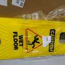 Caution Wet Floor Sign, 24 Inch Folding A Frame Double Sided, 2 Pack