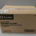 O-Cedar RinseClean Spin Mop & Bucket System + 2 Extra Mop Heads | Clean with Water | Removes 99% of Bacteria