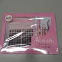 Lash Clusters Kit, DIY Cluster Eyelash Extensions 516mm,124pcs Fluffy D Curl Natural Lashes with Bond and Seal,Remover, TweezersNatural Fake Cat Eye Individual Manga Clusters 1-3-L