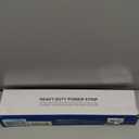 HHSOET Magnetic Mount Power Strip, 8 Outlet Mountable Socket, Metal Heavy Duty Surge Protector, Gaming Table Outlet, Easy to Fix Without Drilling or Taping, 10FT Extension Cord.(Black)