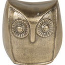 HD Designs Aluminum Owl - Gold 3.6 Inch