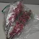 Lvydec 4 Pack Artificial Red Berry Stems - 20 Inch Christmas Holly Berry Branches for Holiday Home Decor and Crafts