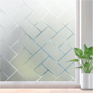 Rabbitgoo Window Privacy Film, White, 23.6" x 118.1"