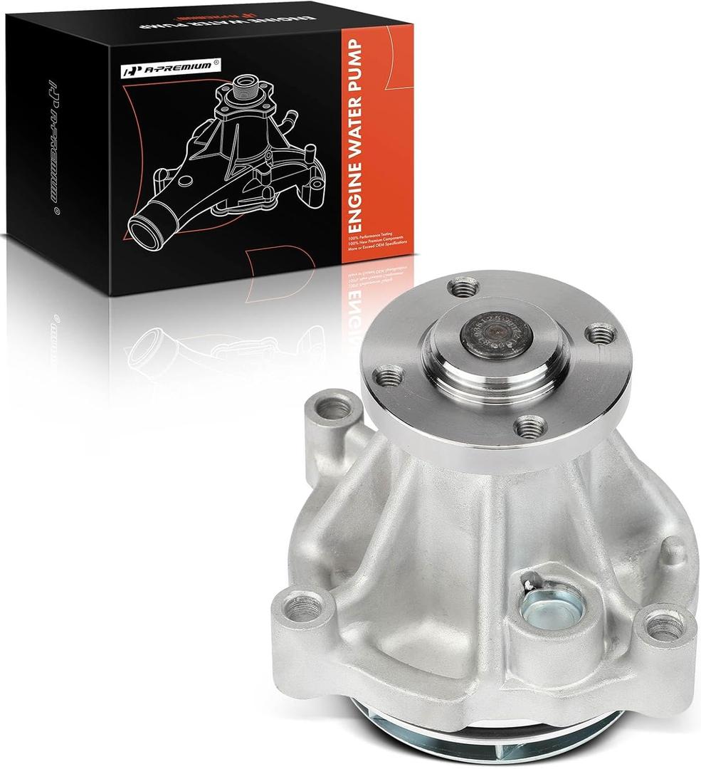 A-Premium Engine Water Pump with Gasket Compatible with Lincoln Navigator 2010-2014 & Ford Expedition 2010-2014, F-150 2010-2010, V8 5.4L