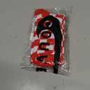 COUVER Womens Checkerboard Crew Socks Fashion Casual Dress Socks Size, 9-11, 1 Pair (Red)