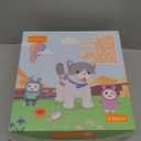 OR OR TU Walking Toy Cat with Remote Control Leash, Plush Cat Electronic Interactive Toys for Kids, Shake Tail, Licking, Pretend Dress Up Realistic Stuffed Animal Cat Age 3 4 5 6+ Years Old Best Gift